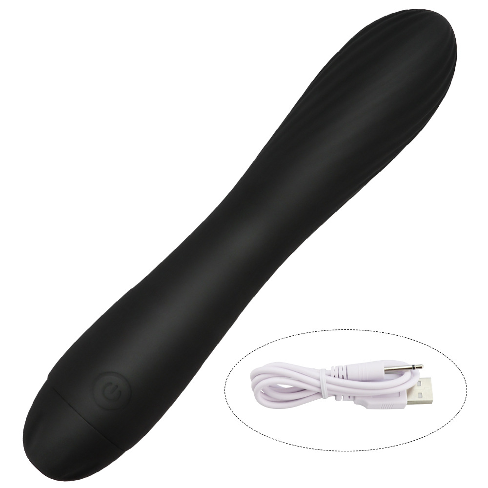 USB rechargeable 10-frequency silicone AV vibrator, female flirting and masturbation device, adult sex toy source manufacturer