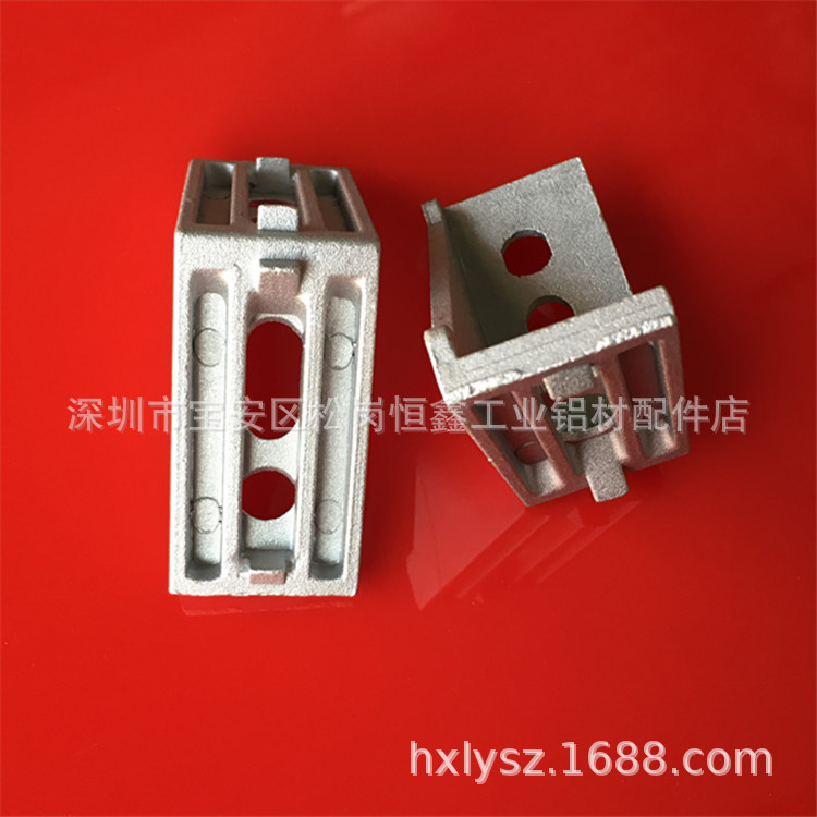 3060铝型材角码 90度直角角座连接件 铝型材角码配件支撑件角件