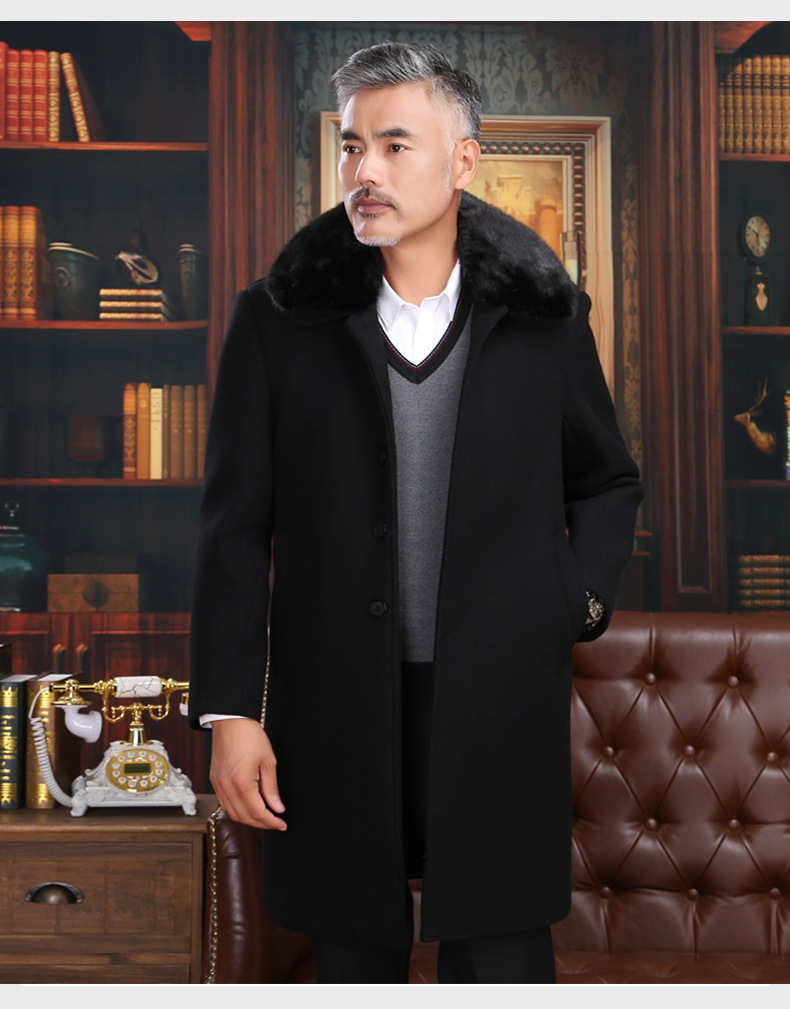 Manteau homme en Laine - Ref 3419060 Image 17