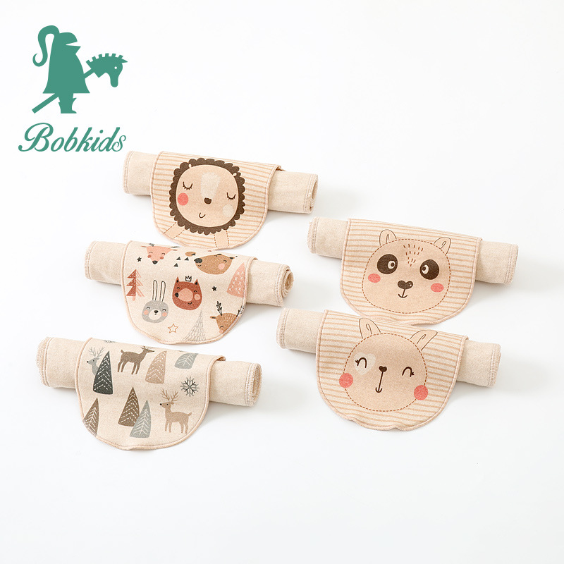 19年新款儿童吸汗巾宝宝幼儿园垫背巾中大码单向导湿汗巾套装