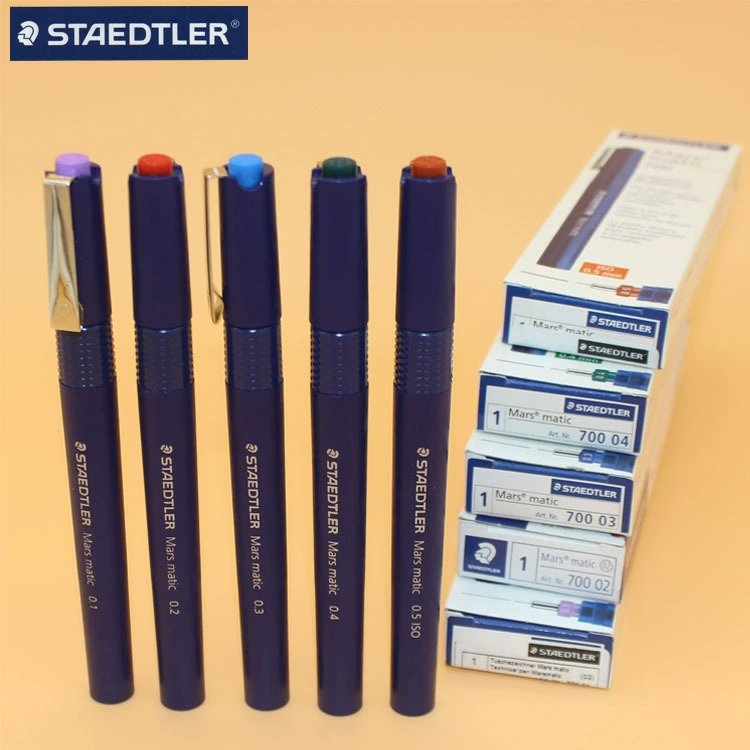 Ручка для рисования Staedtler серии 700, Германия. Высококачественная игольчатая ручка для рисования, которую можно добавлять в чернила.