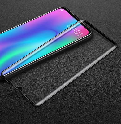 华为P30pro全屏钢化膜P30lite全覆盖防爆胶手机保护膜防乱 防指纹|ru