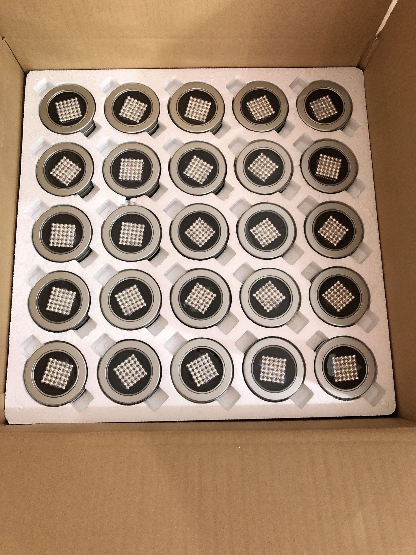 镀银216颗纸箱包装