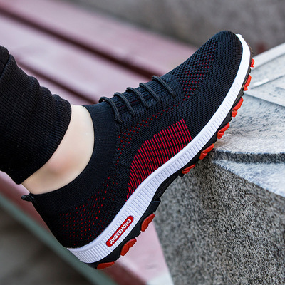 Cross-border special 2019 Autumn Men's Shoes ventilation Ultralight Running shoes Casual shoes fashion Trend gym shoes