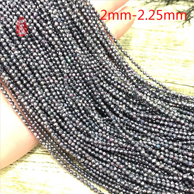 進口天然太赫茲鑽石切角散珠半成品切面DIY飾品配件源頭廠貨批發