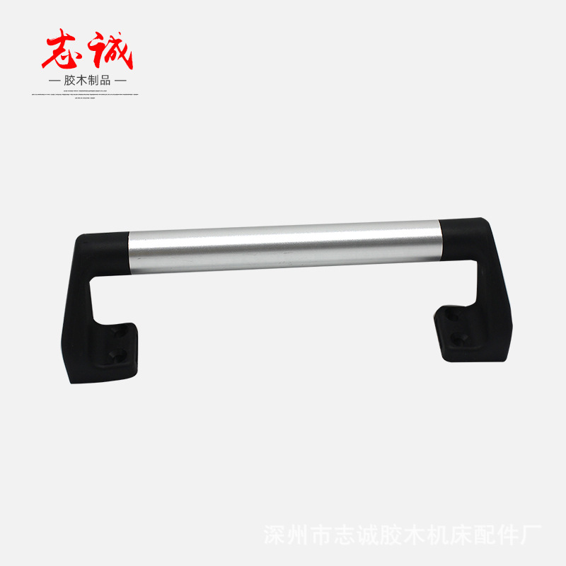 厂家供应银色铝合金拉手 数控机床配件拉手 机床附件管状拉手