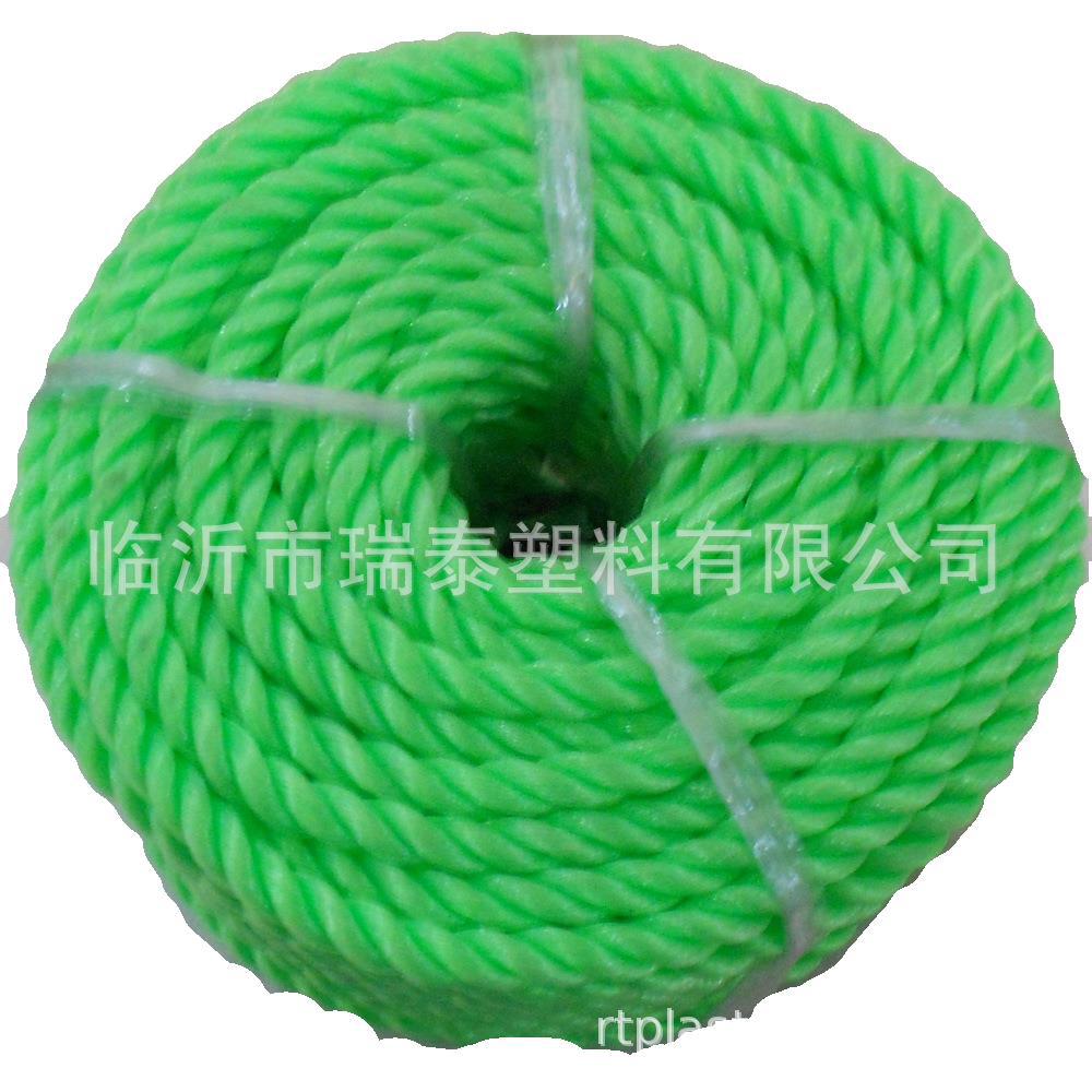 厂家生产直销PP-PE塑料绿绳定做加工新旧料均可做