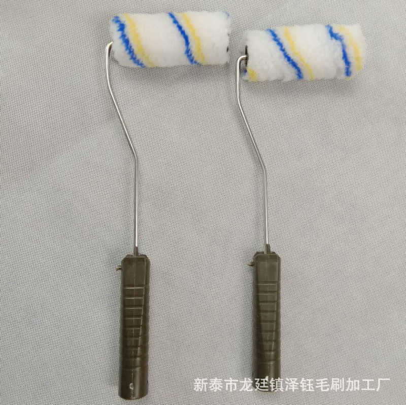 Los fabricantes suministran cepillo de rodillo de 4 pulgadas de 6 pulgadas de 8 pulgadas de 9 pulgadas de rodillo de 10 pulgadas sin rodillo de recubrimiento de ángulo muerto rodillo cepillo de rodillo