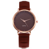 Fashionable silica gel watch strap, trend quartz watches for leisure, simple and elegant design