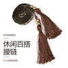 Ethnic universal belt, fashionable dress, decorations, woven waist rope, ethnic style, simple and elegant design