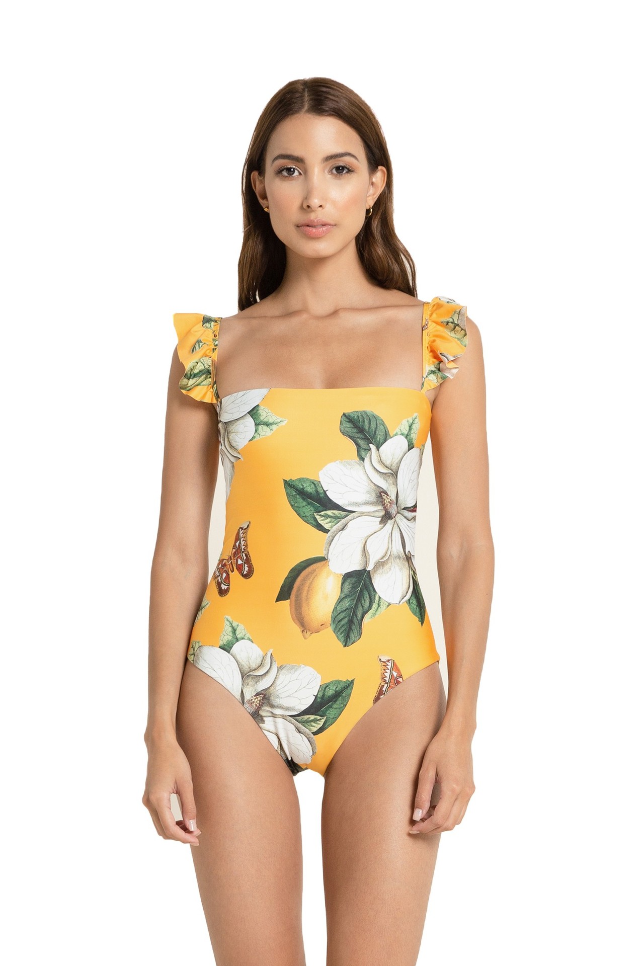 Sexy Print Small Fresh One-piece Bikini  NSHL10653