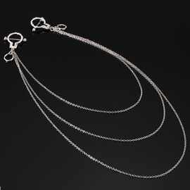 欧美跨境不锈钢穿刺饰品手铐小吊坠时尚乳链  钢链乳钉 乳环 批发