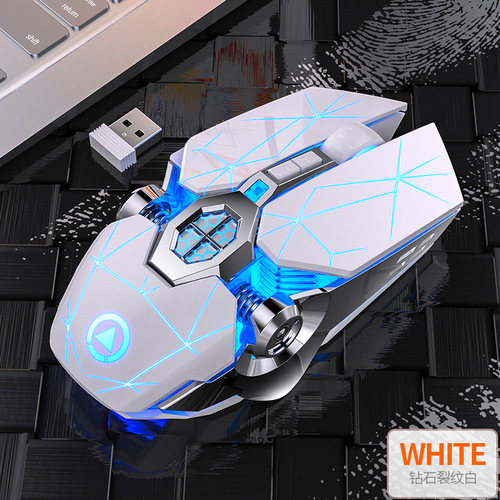 Silver Eagle A7 Rechargeable Wireless Mouse Silent Computer Accessories Home Office Games Amazon Cross-Border Wholesale