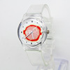 Watch, plastic fresh quartz watches PVC, wholesale