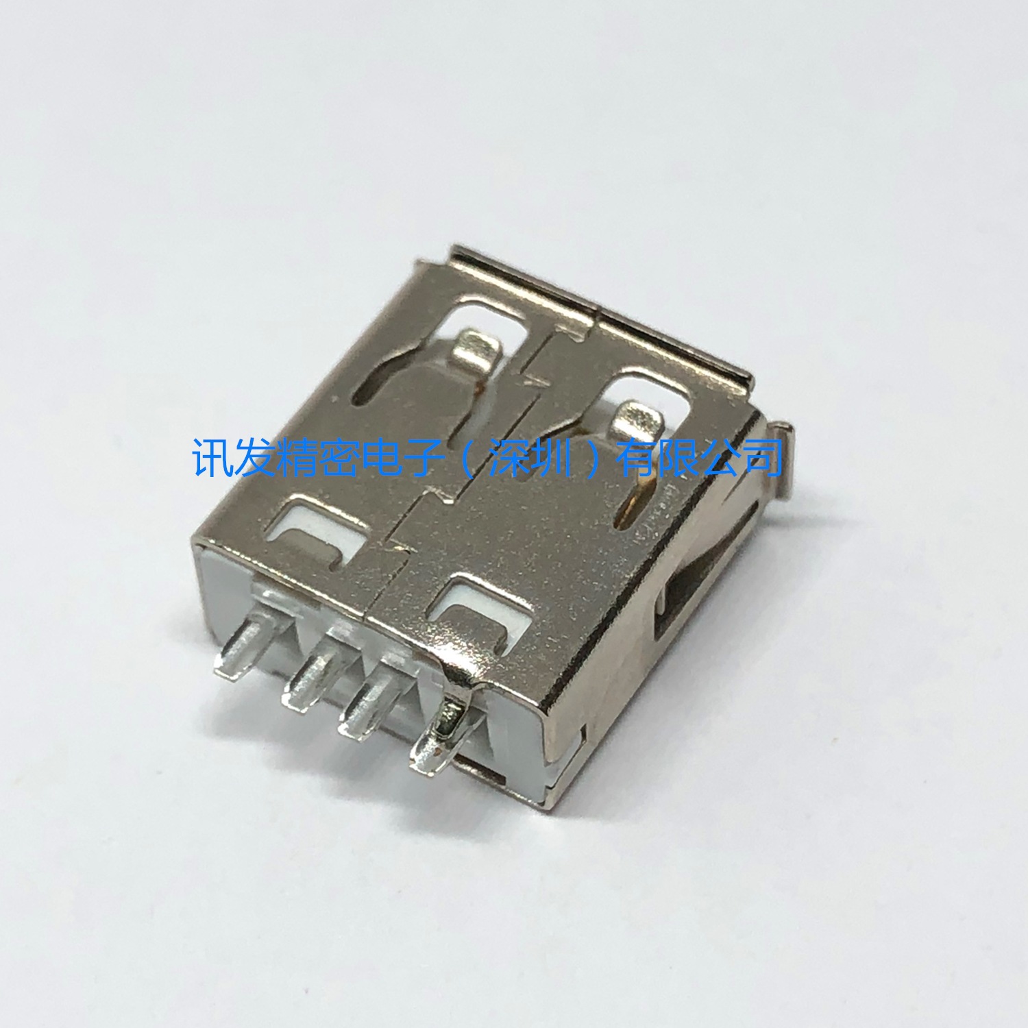 USBA母短路 USBAF2.0母头 铁壳与第四PIN短路 汽车接插件