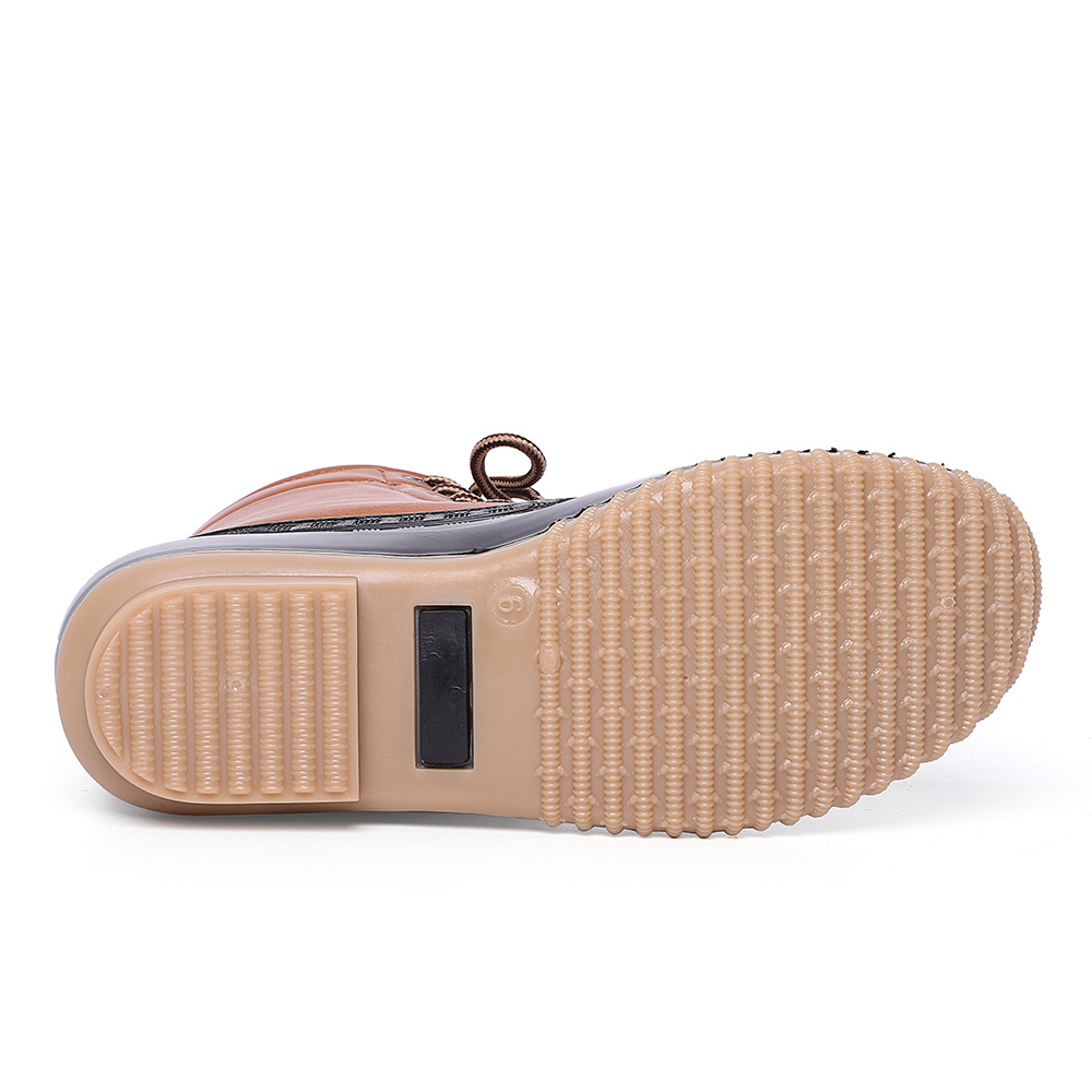 跨境专供2019亚马逊秋冬雪地靴女棉鞋加棉保暖舒适防滑工厂直销