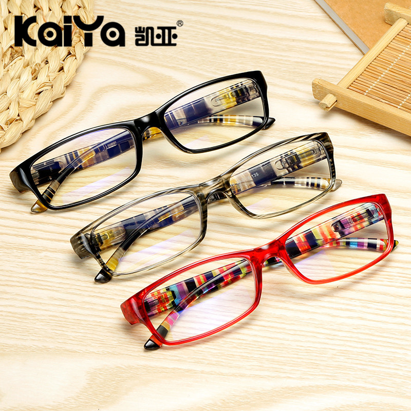 2020新款防蓝光老花镜 欧美印花老视镜 男女复古弹簧腿平光镜1019