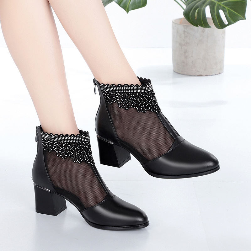 Bottes femme en En cuir - Ref 3355268 Image 1