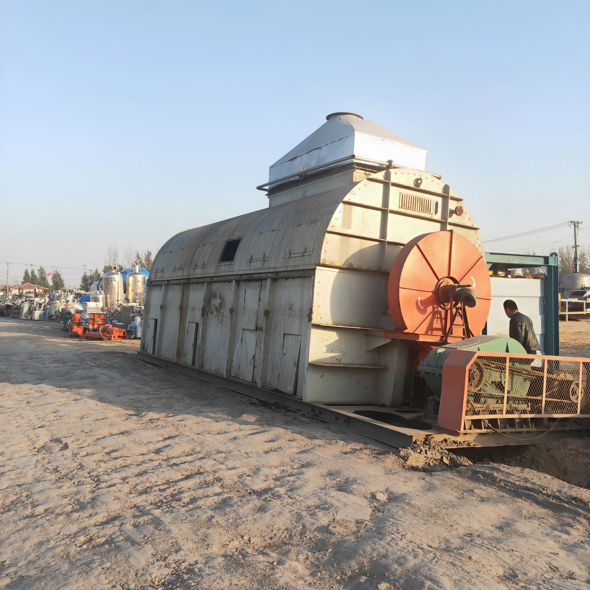 常年购销二手干燥机 200平方管束干燥机 二手300平方管束干燥机