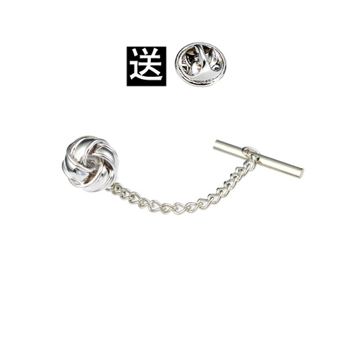 Luo Artisan [Manufacturer Supply] Fashion Tie Clip Accessories Handmade Ball Metal Tie Tack Tie Pin