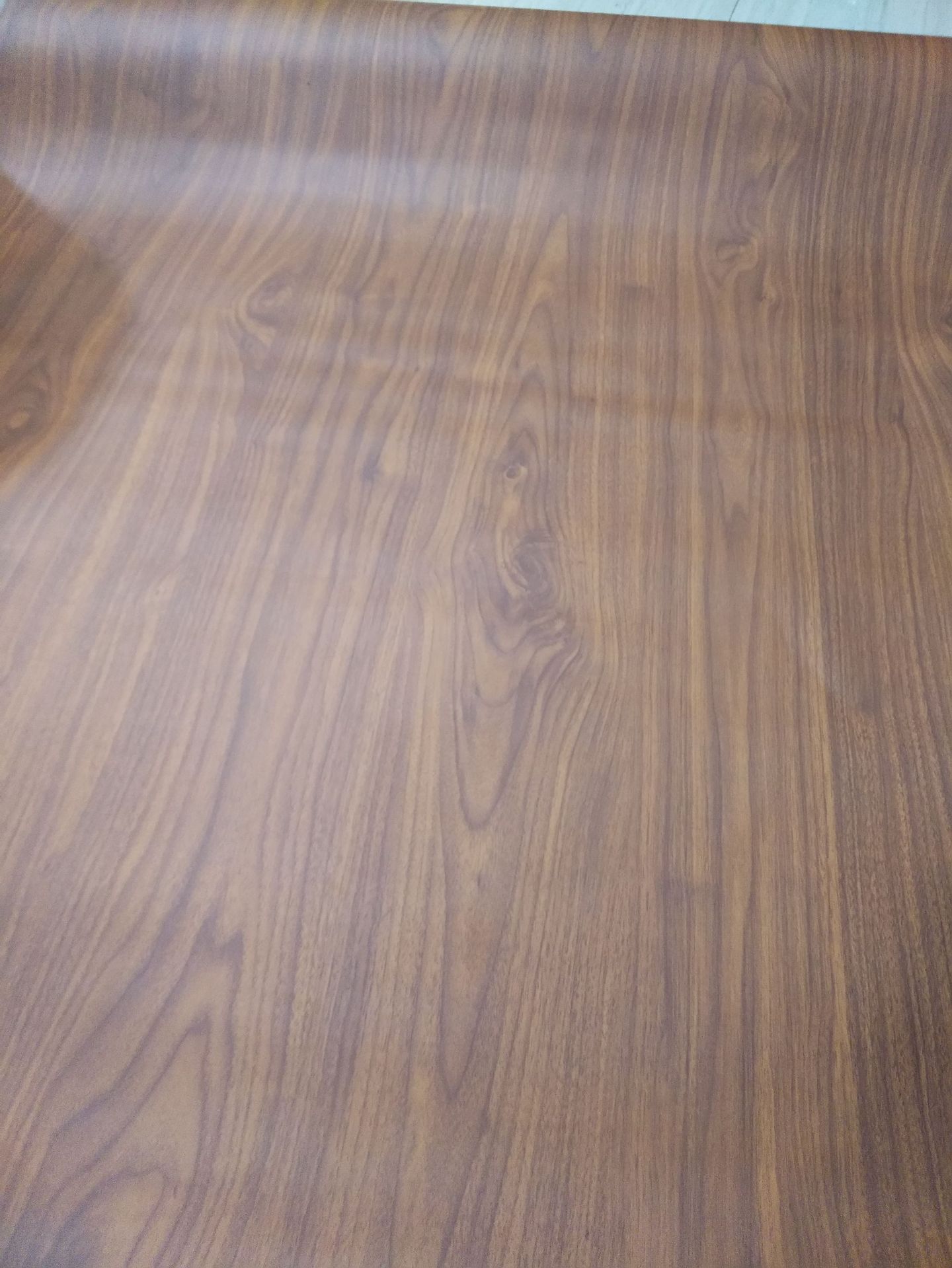 电视二层专用木纹贴纸自粘波音软片立体木纹翻新