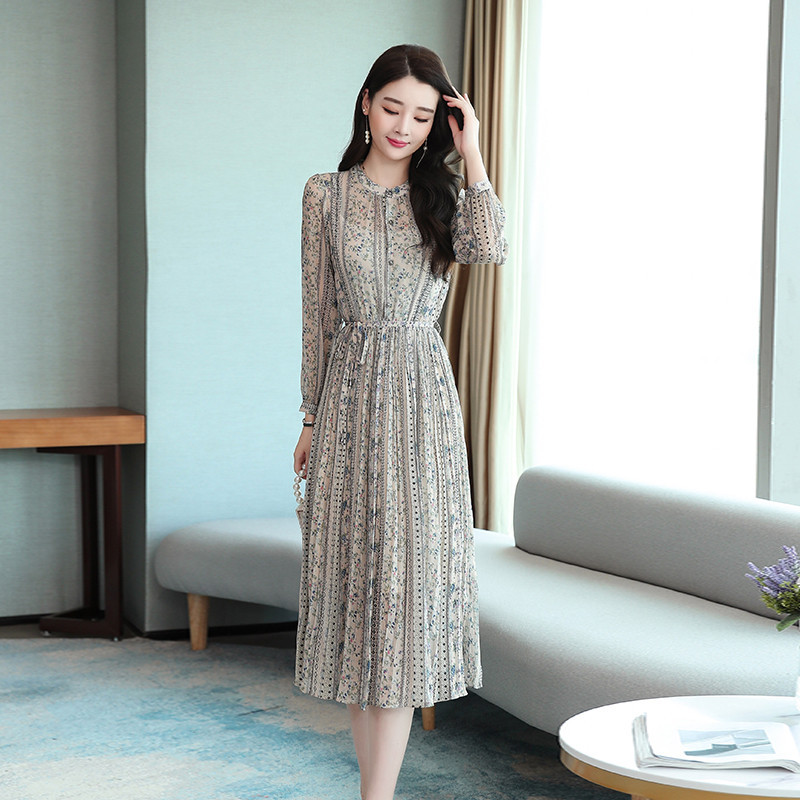 Summer retro shiffon retro dress
