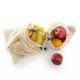 Amazon fruit mesh bag drawstring bezel vegetable cotton mesh storage bag spot cotton mesh bag supermarket shopping