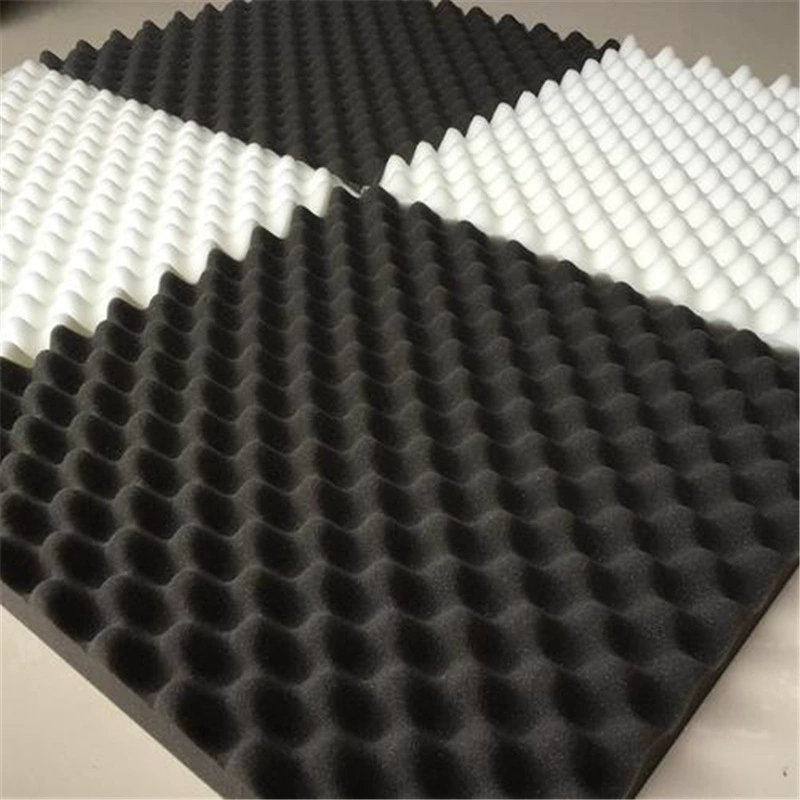 Закаленный потолочный хлопок высокой плотности звукопоглощающий глушитель губка Пирамида яичный хлопковый материал огнестойкий потолочный диффузор