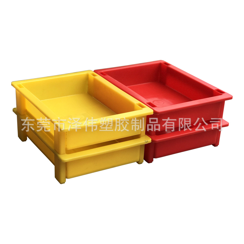 高脚电池箱 锂电池高脚电子厂新能源电池箱堆叠周转盒