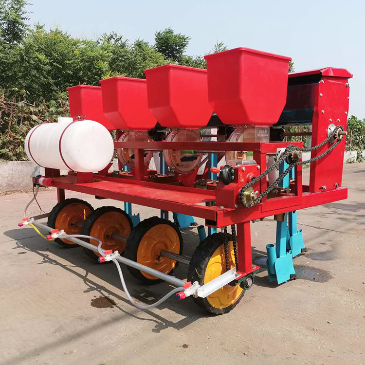 花生施肥播种机定制款花生点播机2-18行花生种植机双粒花生点播机