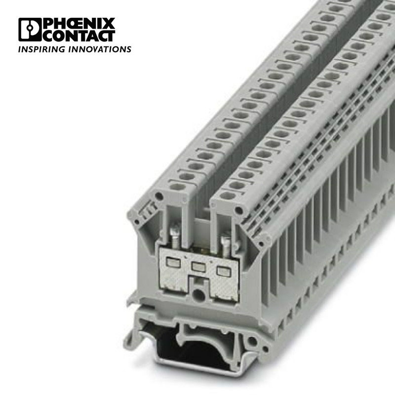 菲尼克斯 接线端子4平方螺钉连接凤凰端子 UK  4-3003017