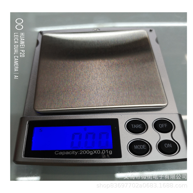 2019 nueva escala de joyería 200g / 0.01g azafrán escala de oro escala de palma