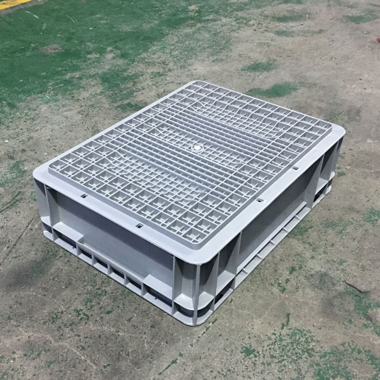 厂家直销eu4311新款加强型底欧标物流箱400*300*120mm 汽车配件箱