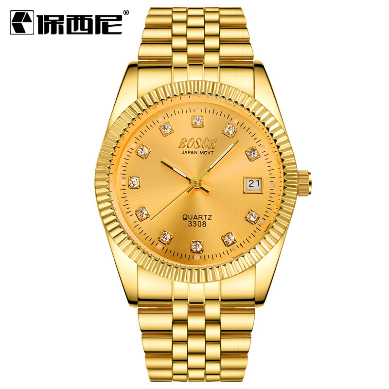 Мужской единственный календарь Золотое лицо