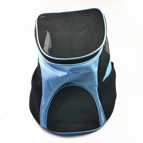 Summer Breathable Small Dog Pet Backpack Outing Dual Shoulder Bag Oxford Mesh Dual Shoulder Bag Chest Teddy Bag