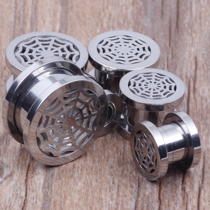 Labret piercing jewelry detail image