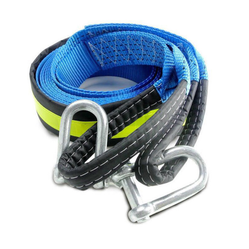 Thickened car tow rope, off-road vehicle tow rope, 3-5m 8-ton traction rope, outdoor emergency car supplies, thickened