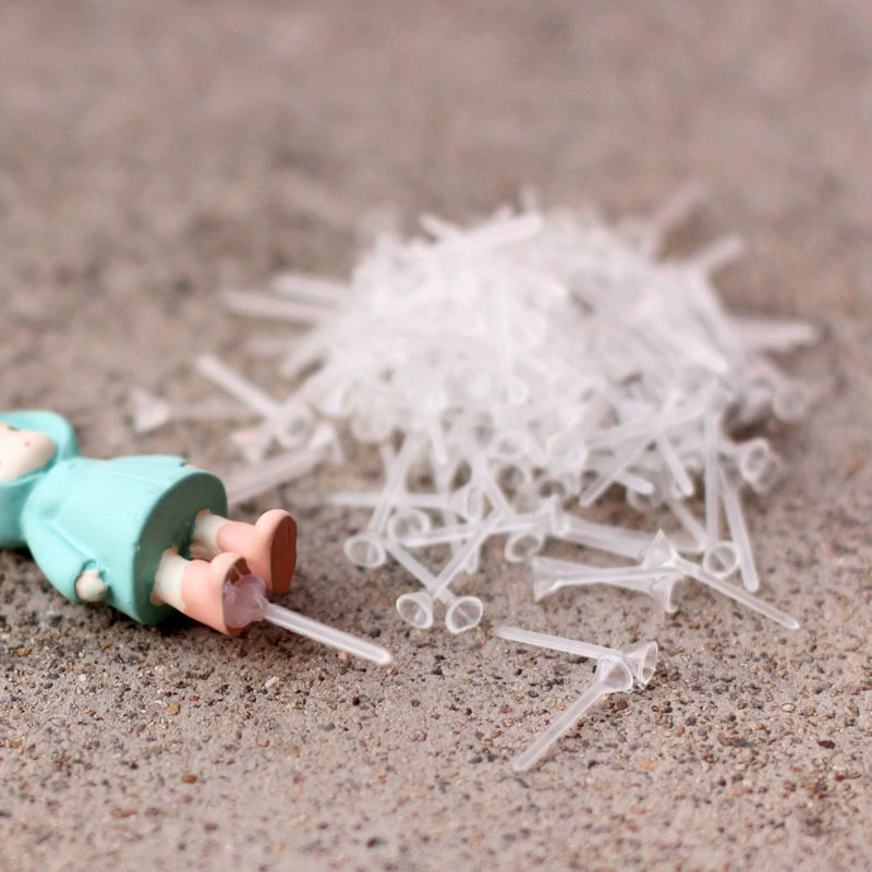 Micro landscape, doll, DIY, clips included, 100 pieces