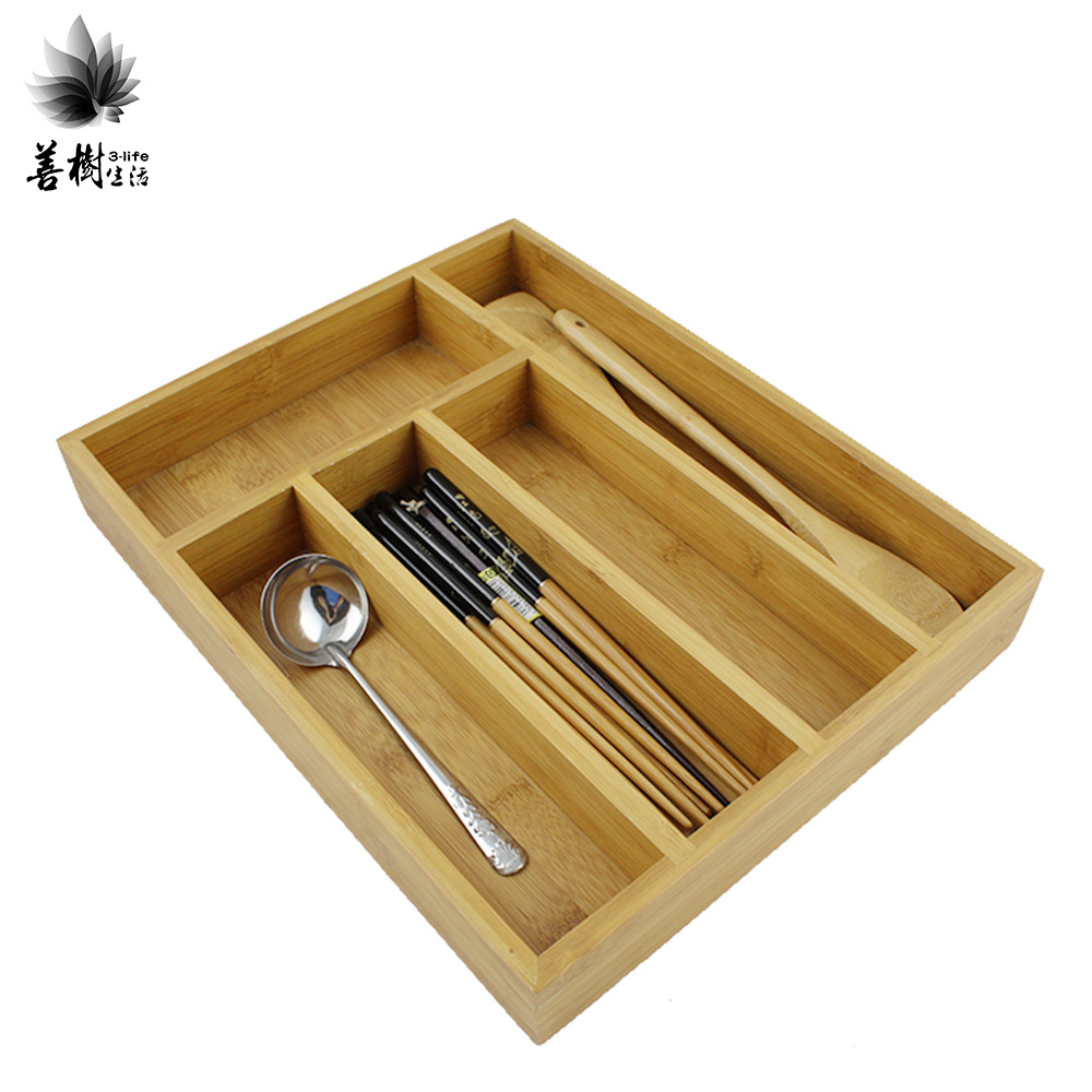 工厂直销现货竹制出口品质 五格餐具盘