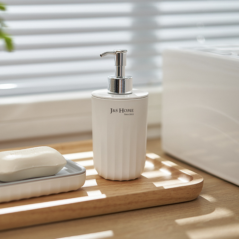 Champú Gel de ducha sub-botella vacía tipo de prensa gran capacidad tipo de compresión loción de almacenamiento botella desinfectante de manos