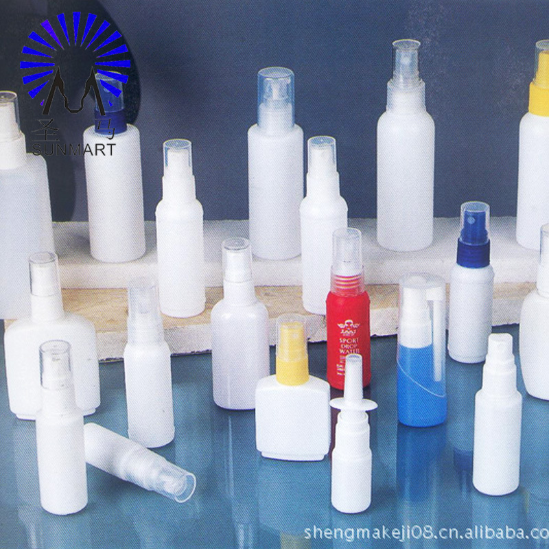 供应100mlPE塑料喷雾圆瓶  护理液喷瓶 分装瓶 现货