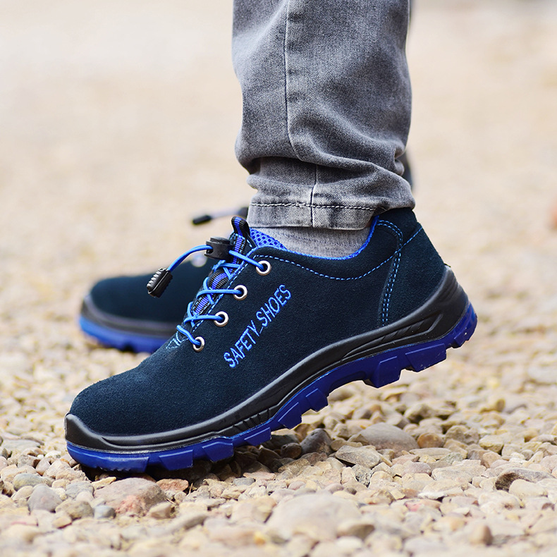 劳保鞋防砸防刺穿钢头鞋防护鞋防滑电焊鞋轻便工作安全鞋透气轻便