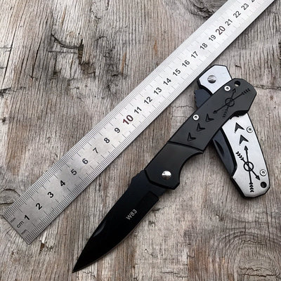 户外刀具折刀防身折叠刀高硬度军刀野外求生小刀不锈钢锋利钥匙刀|ms