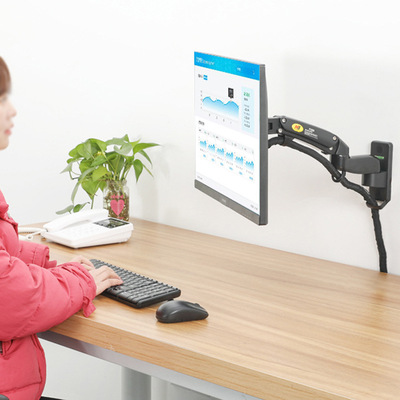 NB 17-27 liquid crystal computer monitor Wall hanging Bracket Arms Barometric pressure Spring Telescoping rotate Lifting F150