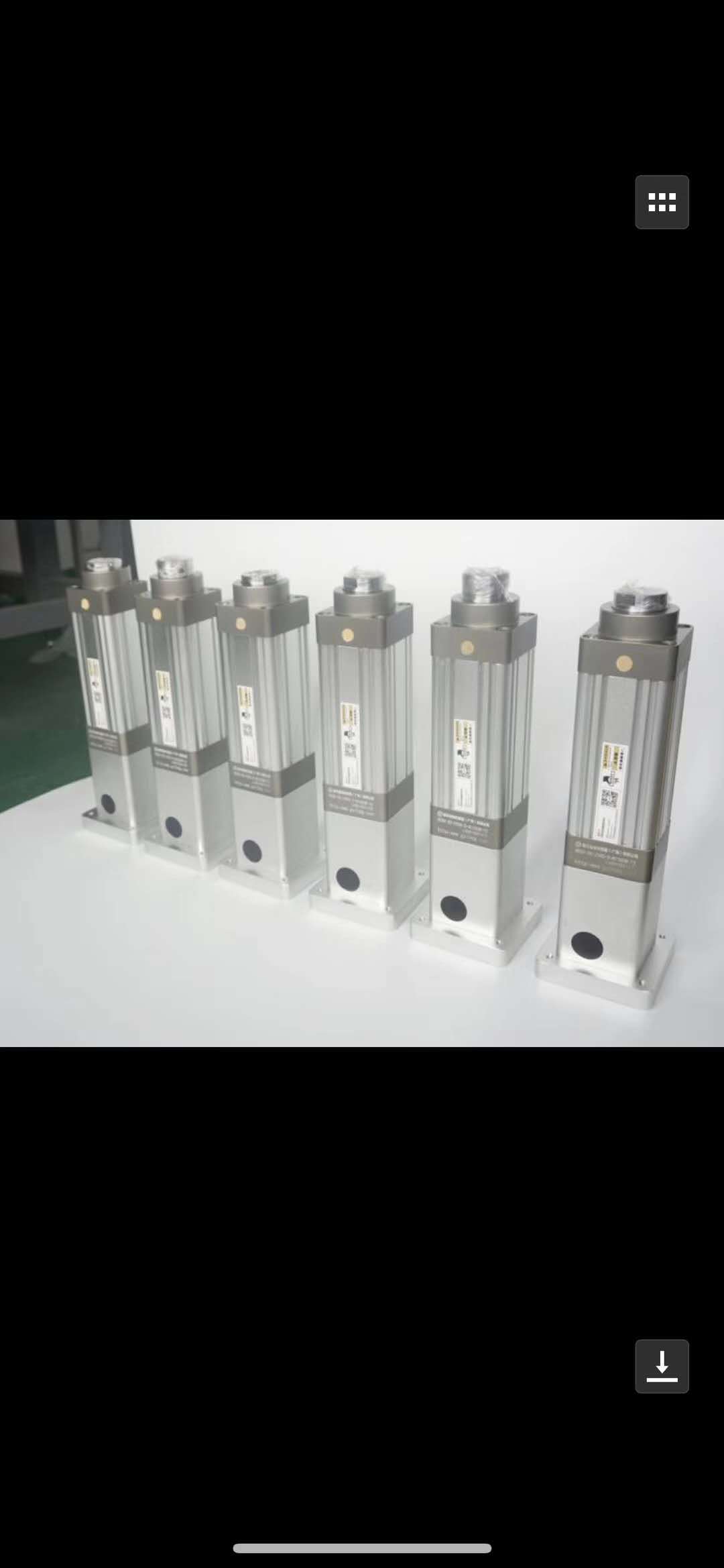 厂家直销伺服电动气缸电动缸推杆缸电缸驱动控制器折返安装可定制