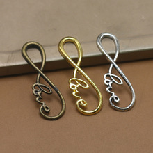 8��love�B���� �Ͻ��Ʒ��� DIY������12*40mm