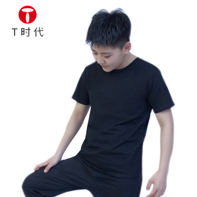 【短袖厚款】束胸lestt束胸衣帅t女长款棉外穿束胸背心束胸衣|ru