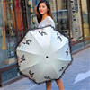 Fashion lace 30 % off solar umbrella, rain and rain, two -purpose vinyl folding umbrella, butterfly love flower pattern umbrella processing customization