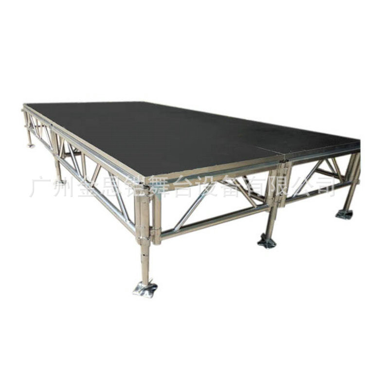 铝合金拼装舞台 厂家演出活动婚庆t台学校酒店 可调节升降舞台