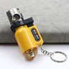 Personalized small welding torch spray gun wind -proof metal plastic creative direct rushing gas inflatable fire lighter